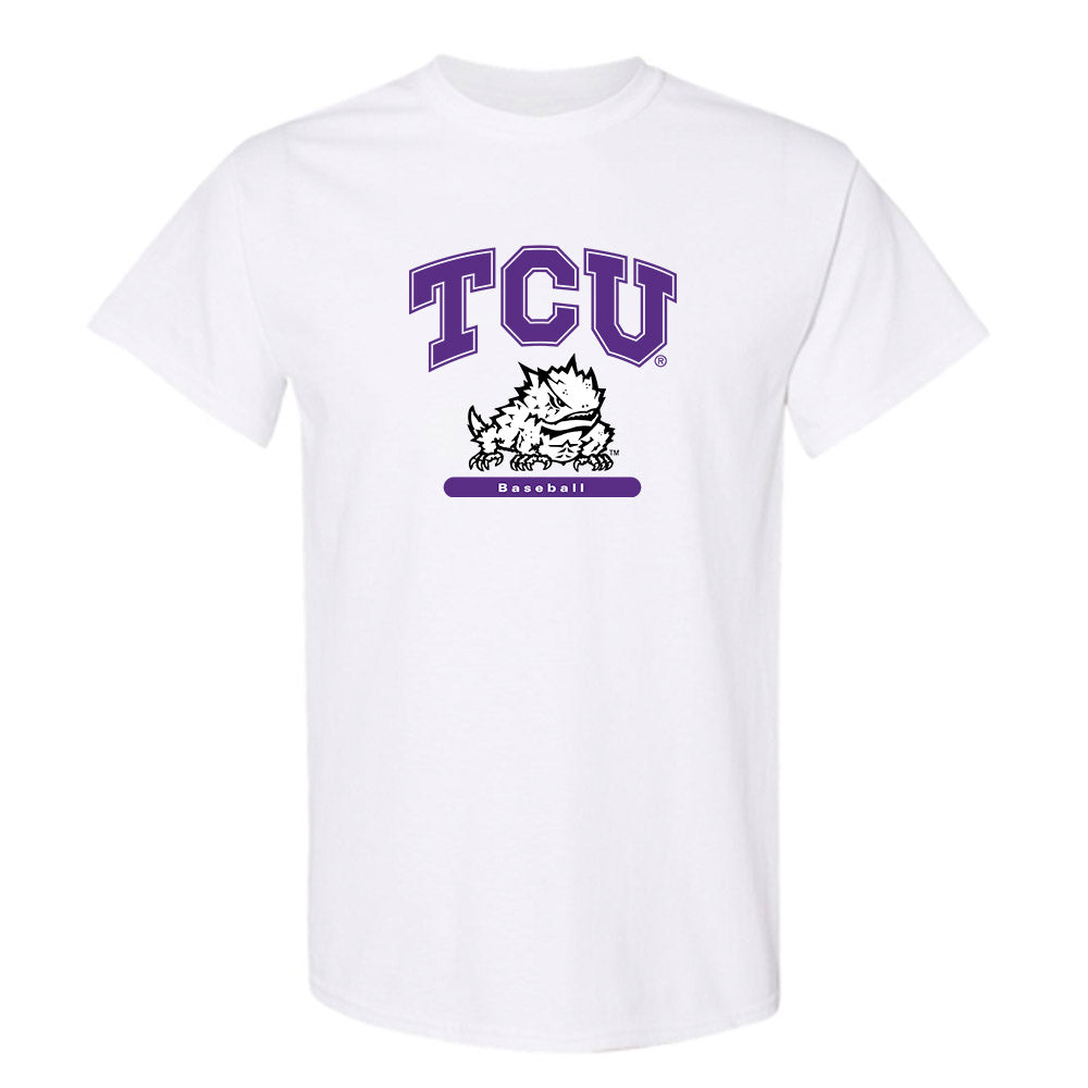 TCU - NCAA Baseball : Cole Eaton - Classic Shersey T-Shirt-0