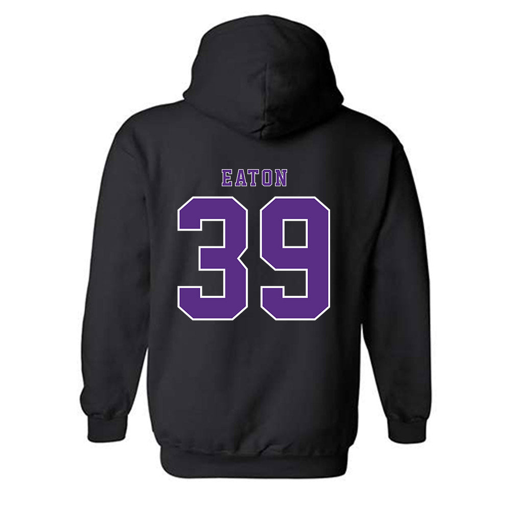 TCU - NCAA Baseball : Cole Eaton - Classic Shersey Hooded Sweatshirt-1