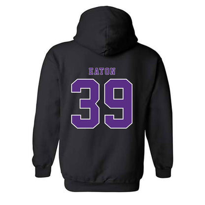 TCU - NCAA Baseball : Cole Eaton - Classic Shersey Hooded Sweatshirt-1