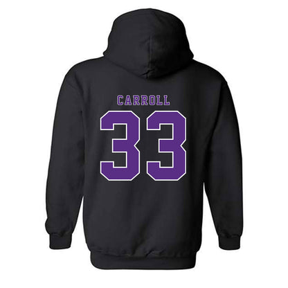 TCU - NCAA Football : Maxwell Carroll - Classic Shersey Hooded Sweatshirt-5