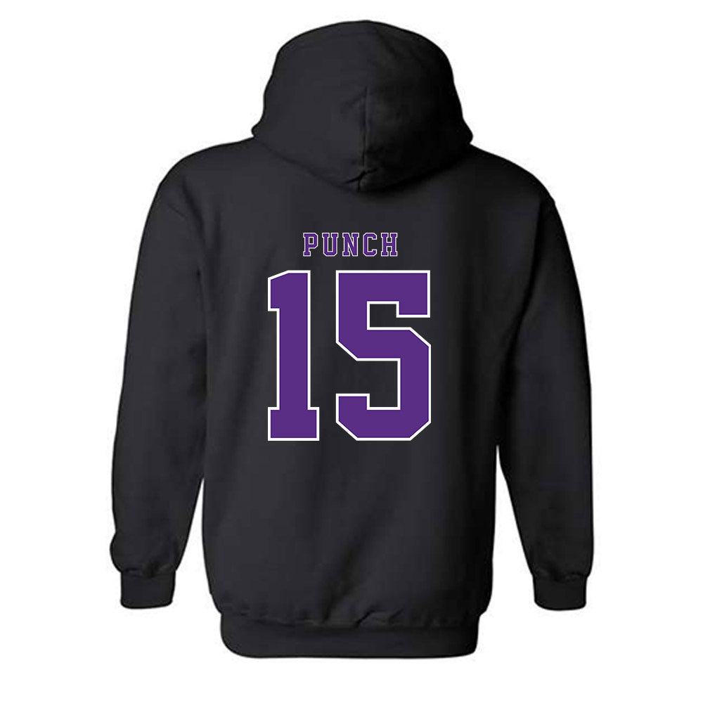 TCU - NCAA Men's Basketball : David Punch - Classic Shersey Hooded Sweatshirt