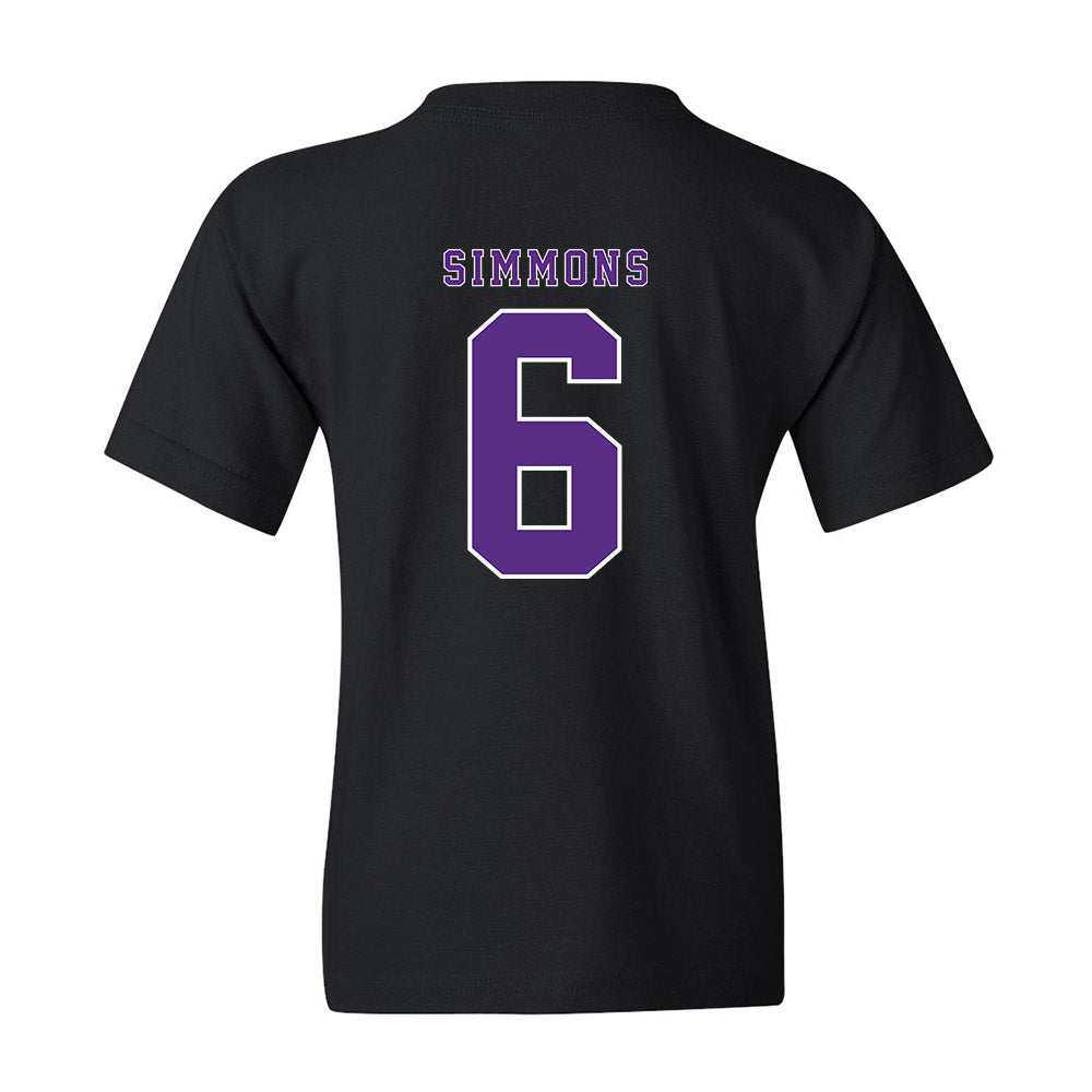 TCU - NCAA Men's Basketball : Ashton Simmons - Classic Shersey Youth T-Shirt