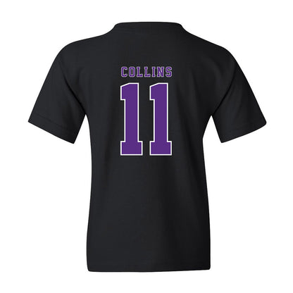 TCU - NCAA Men's Basketball : Frankie Collins - Classic Shersey Youth T-Shirt