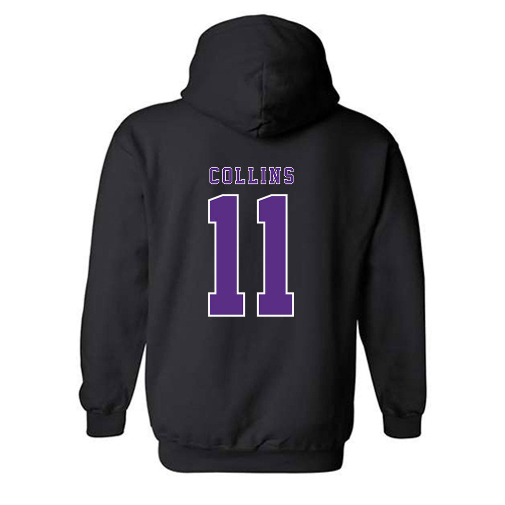 TCU - NCAA Men's Basketball : Frankie Collins - Classic Shersey Hooded Sweatshirt