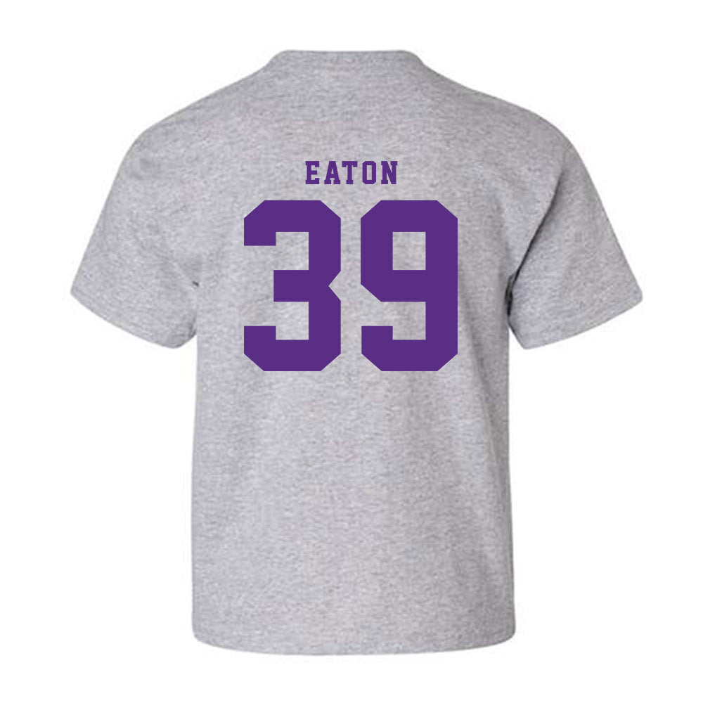 TCU - NCAA Baseball : Cole Eaton - Classic Shersey Youth T-Shirt-1