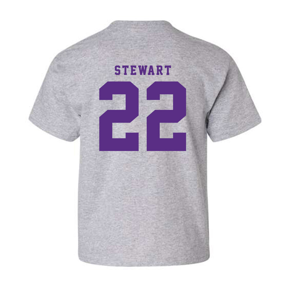 TCU - NCAA Men's Basketball : Adam Stewart - Classic Shersey Youth T-Shirt
