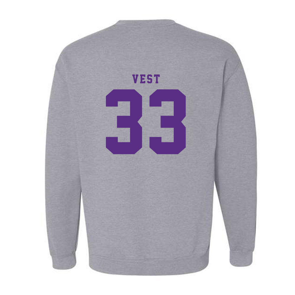 TCU - NCAA Women's Soccer : Grace Vest - Classic Shersey Crewneck Sweatshirt-4