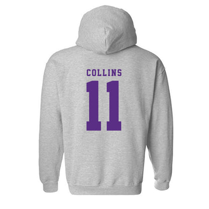 TCU - NCAA Men's Basketball : Frankie Collins - Classic Shersey Hooded Sweatshirt