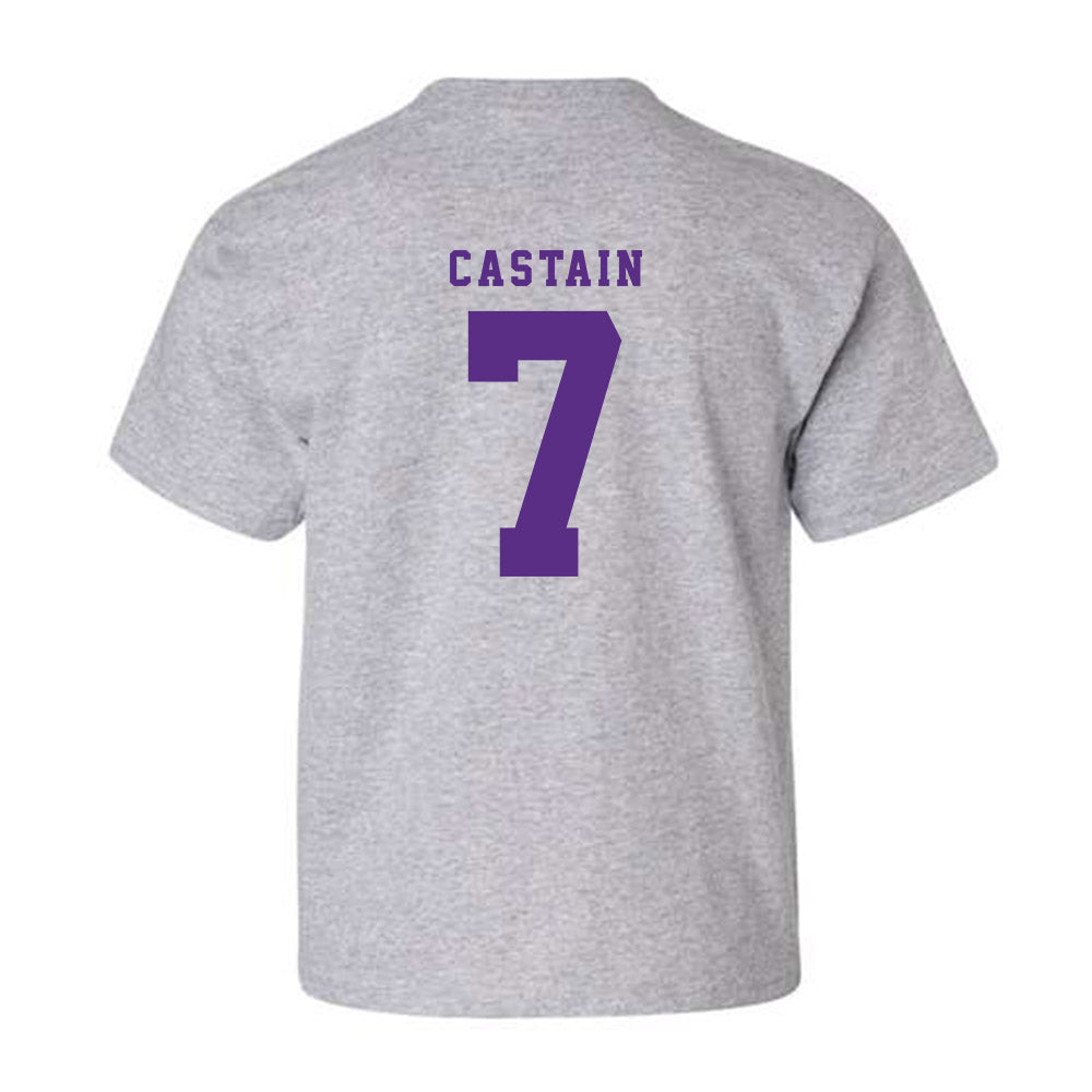 TCU - NCAA Women's Soccer : Seven Castain - Classic Shersey Youth T-Shirt