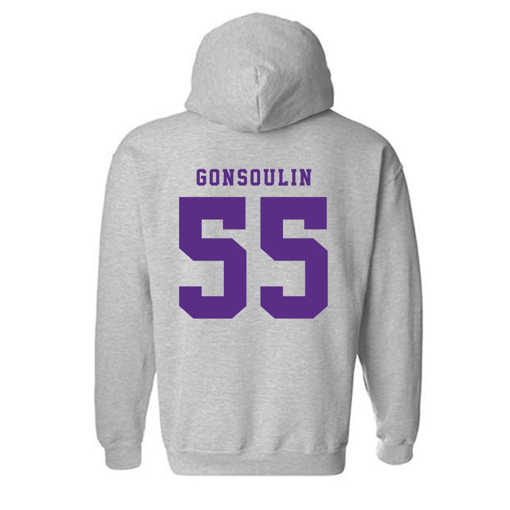 TCU - NCAA Men's Basketball : Zach Gonsoulin - Classic Shersey Hooded Sweatshirt