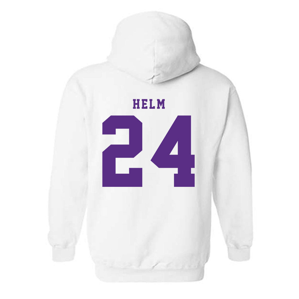 TCU - NCAA Football : Avery Helm - Classic Shersey Hooded Sweatshirt
