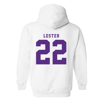 TCU - NCAA Football : Jordan Lester - Classic Shersey Hooded Sweatshirt