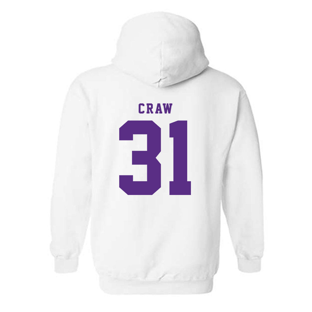 TCU - NCAA Football : Ethan Craw - Classic Shersey Hooded Sweatshirt