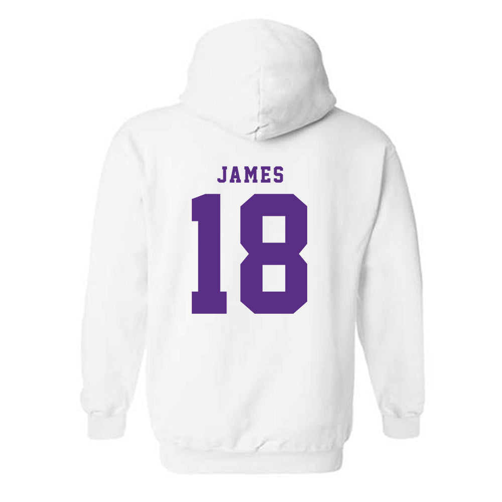 TCU - NCAA Baseball : Zack James - Classic Shersey Hooded Sweatshirt