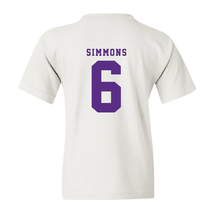 TCU - NCAA Men's Basketball : Ashton Simmons - Classic Shersey Youth T-Shirt