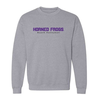 TCU - NCAA Beach Volleyball : Hallie Corinne Frist - Classic Shersey Crewneck Sweatshirt