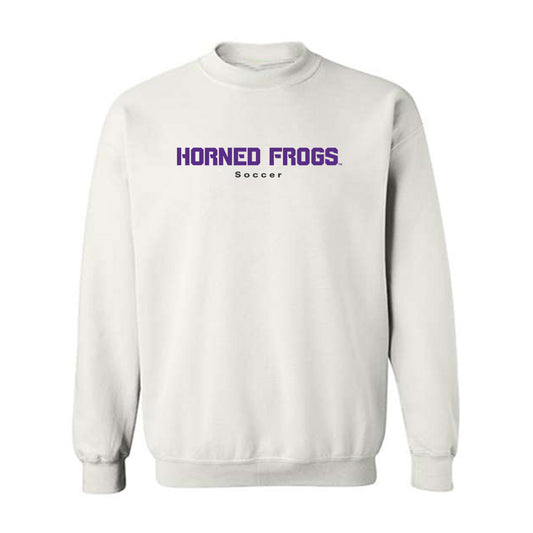 TCU - NCAA Women's Soccer : Grace Vest - Classic Shersey Crewneck Sweatshirt-0