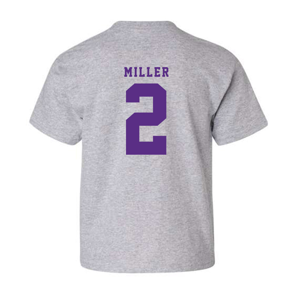 TCU - NCAA Men's Basketball : Emanuel Miller - Classic Shersey Youth T-Shirt