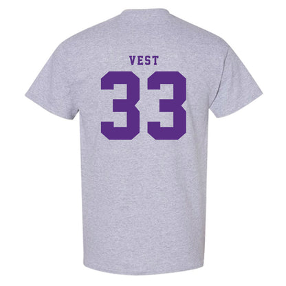 TCU - NCAA Women's Soccer : Grace Vest - Classic Shersey T-Shirt-3