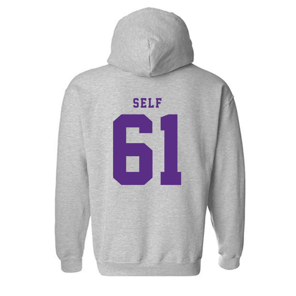 TCU - NCAA Football : Riley Self - Classic Shersey Hooded Sweatshirt