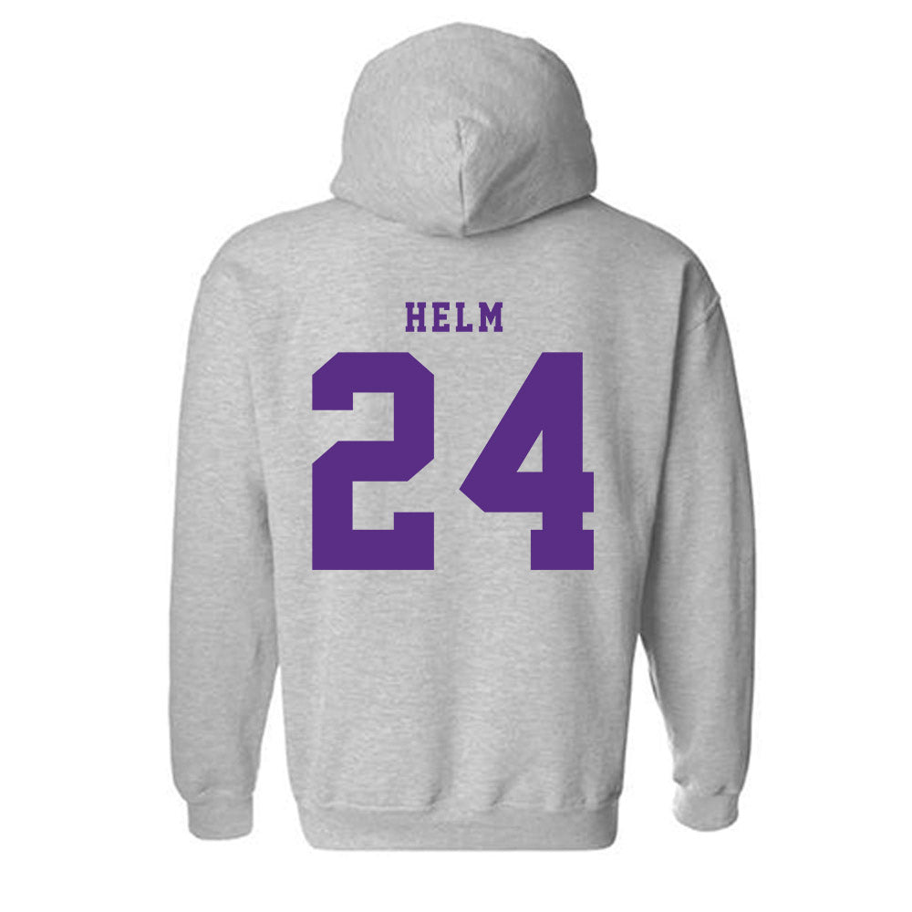 TCU - NCAA Football : Avery Helm - Classic Shersey Hooded Sweatshirt
