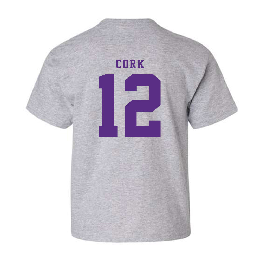 TCU - NCAA Men's Basketball : Xavier Cork - Classic Shersey Youth T-Shirt