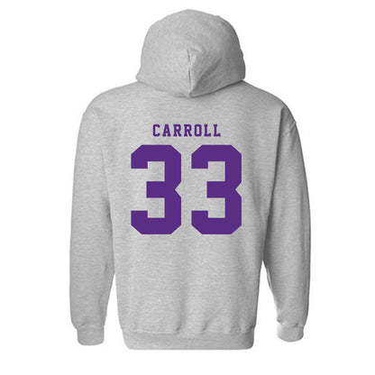TCU - NCAA Football : Maxwell Carroll - Classic Shersey Hooded Sweatshirt-3