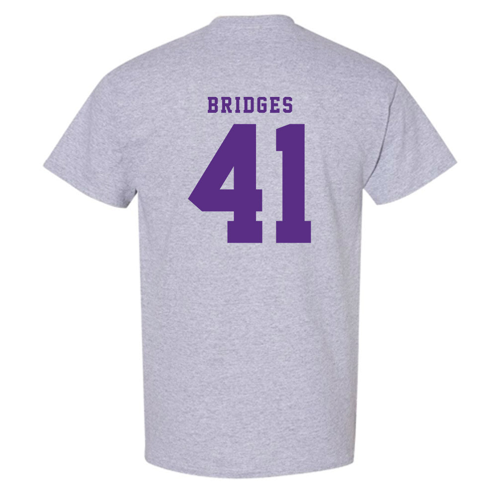 TCU - NCAA Baseball : Tommy Bridges - Classic Shersey T-Shirt