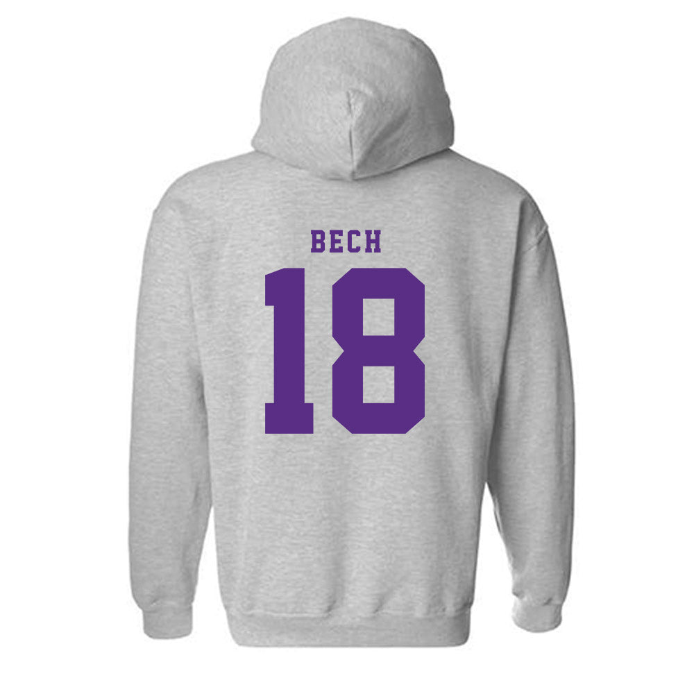 TCU - NCAA Football : Jack Bech - Classic Shersey Hooded Sweatshirt