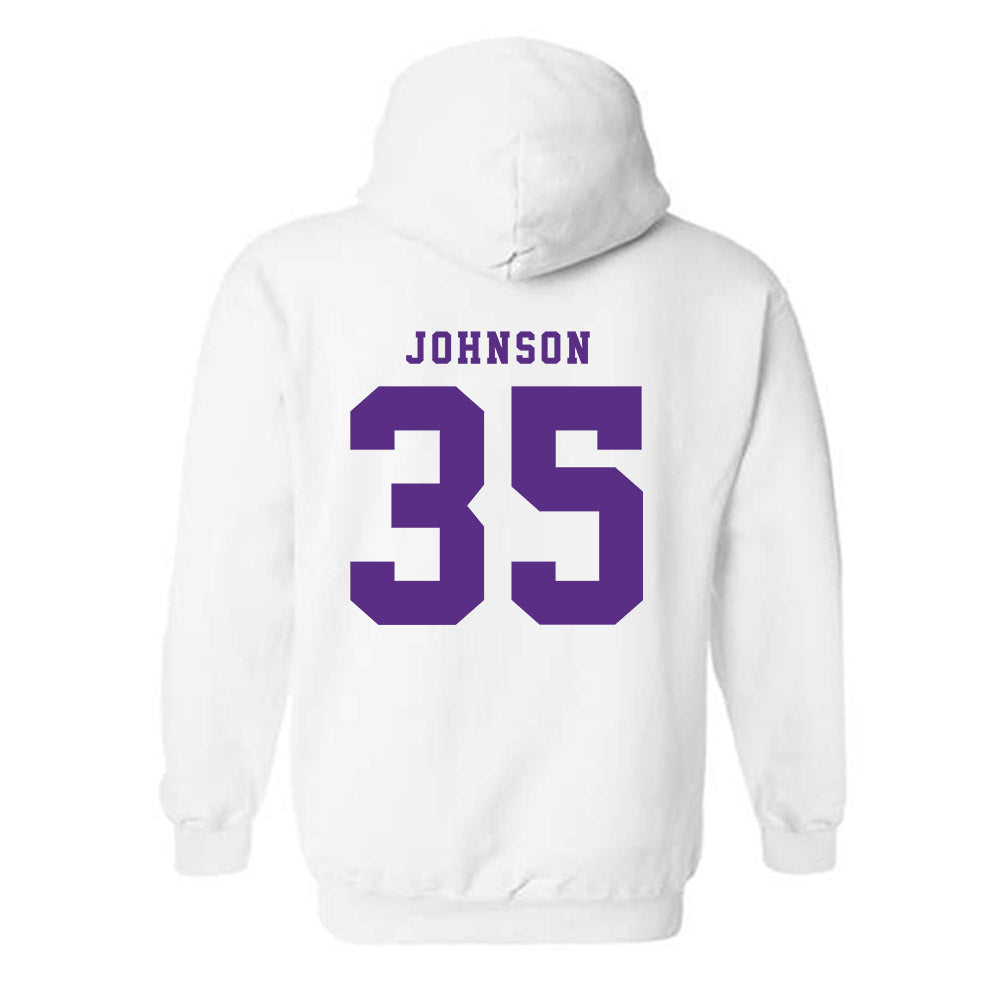 TCU - NCAA Football : Tristan Johnson - Classic Shersey Hooded Sweatshirt