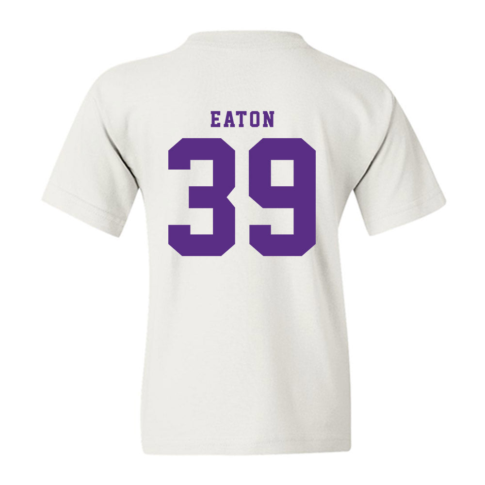 TCU - NCAA Baseball : Cole Eaton - Classic Shersey Youth T-Shirt-1