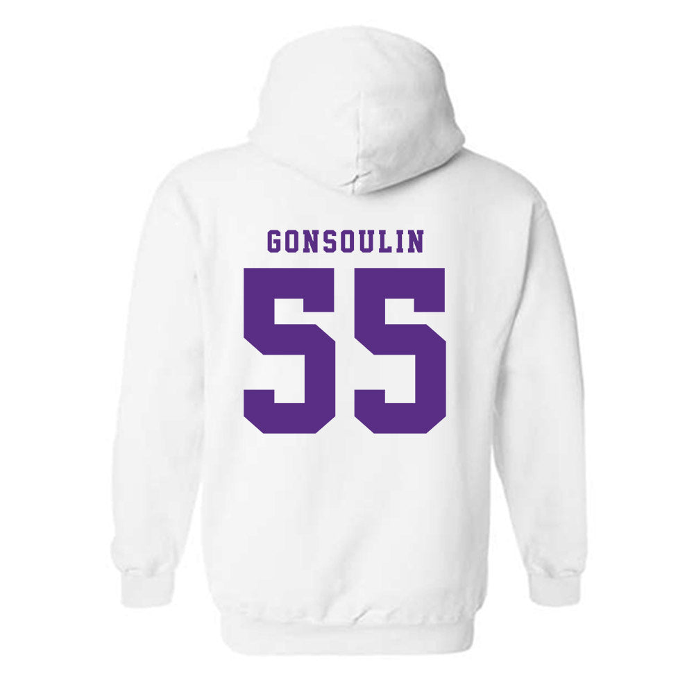 TCU - NCAA Men's Basketball : Zach Gonsoulin - Classic Shersey Hooded Sweatshirt
