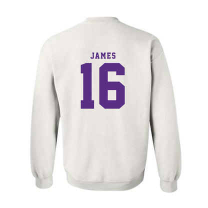 TCU - NCAA Football : Braylon James - Classic Shersey Crewneck Sweatshirt