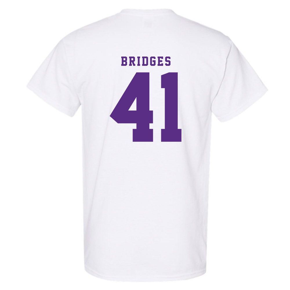 TCU - NCAA Baseball : Tommy Bridges - Classic Shersey T-Shirt