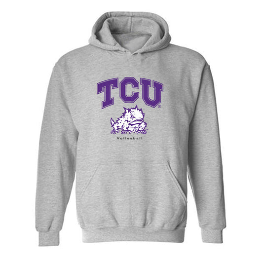 TCU - NCAA Women's Volleyball : Riley Weigelt - Classic Shersey Hooded Sweatshirt