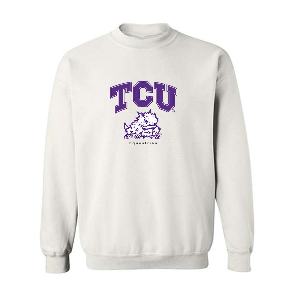 TCU - NCAA Equestrian : Elizabeth West - Classic Shersey Crewneck Sweatshirt