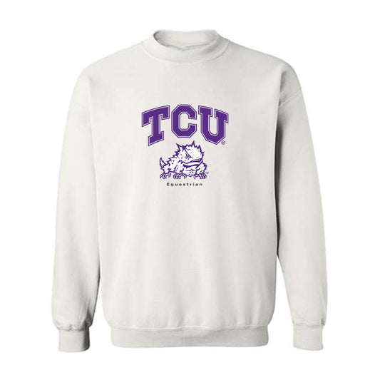 TCU - NCAA Equestrian : Jessica Mcallister - Classic Shersey Crewneck Sweatshirt