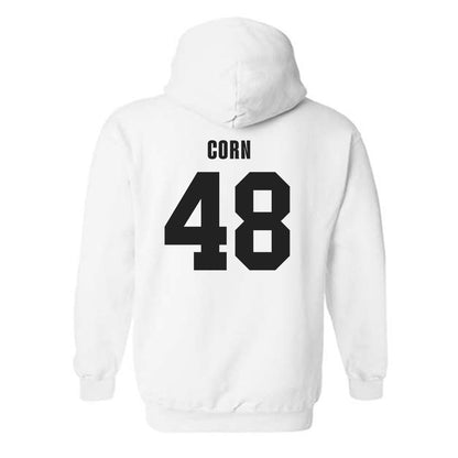 TCU - NCAA Football : Anders Corn - Classic Shersey Hooded Sweatshirt-1