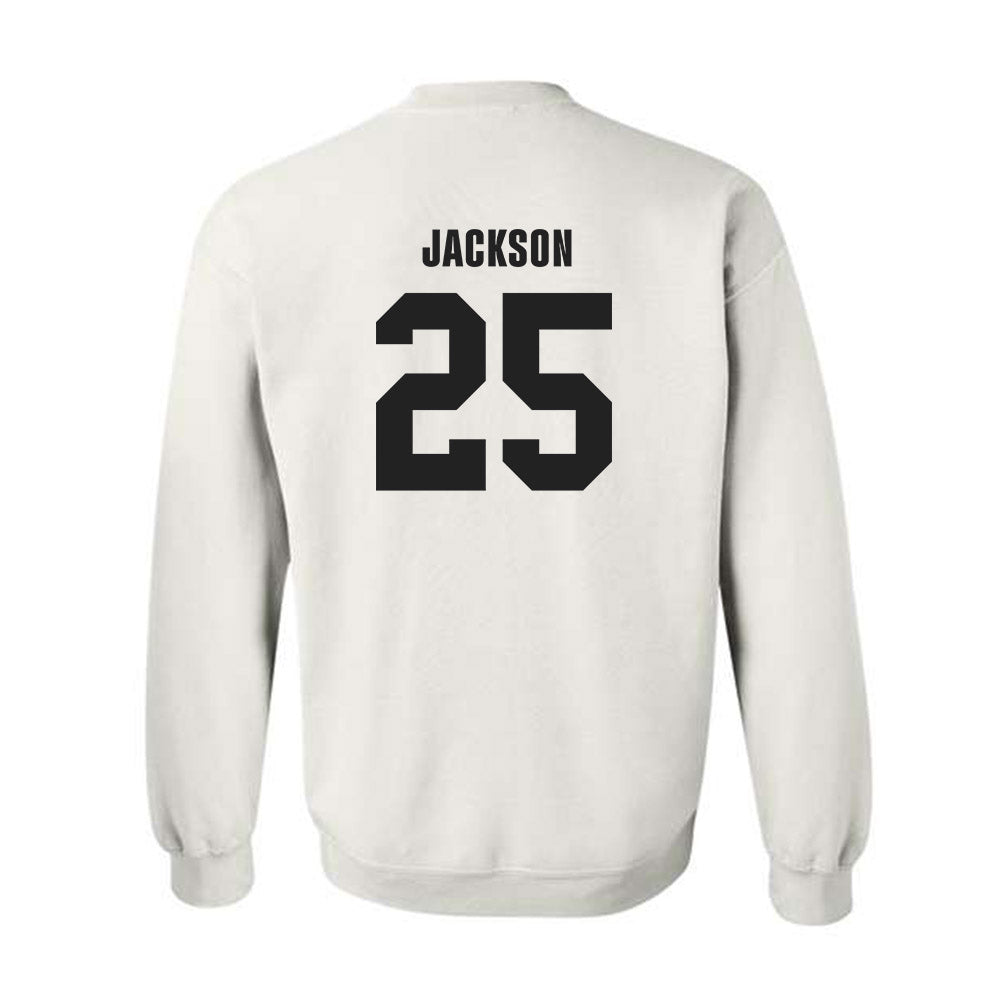 TCU - NCAA Football : Elijah Jackson - Classic Shersey Crewneck Sweatshirt-1