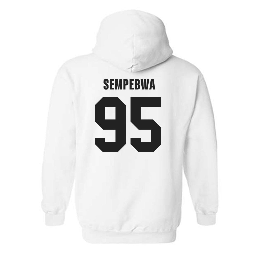TCU - NCAA Football : Caleb Sempebwa - Classic Shersey Hooded Sweatshirt-1