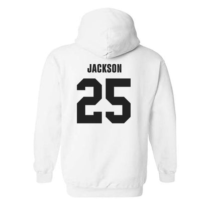 TCU - NCAA Football : Elijah Jackson - Classic Shersey Hooded Sweatshirt-1