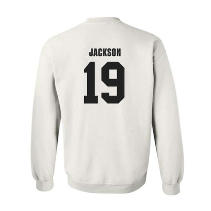 TCU - NCAA Football : Kylin Jackson - Classic Shersey Crewneck Sweatshirt-1