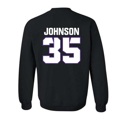 TCU - NCAA Football : Tristan Johnson - Sports Shersey Crewneck Sweatshirt