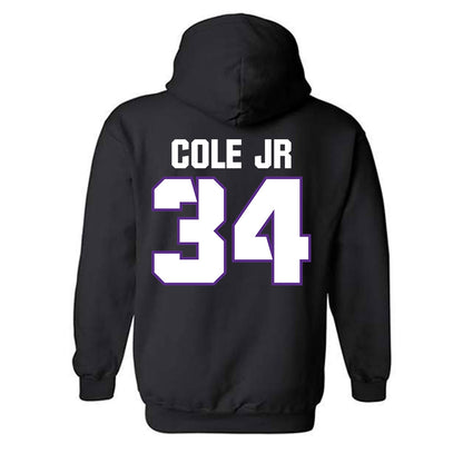 TCU - NCAA Football : Perry Cole Jr - Sports Shersey Hooded Sweatshirt-1