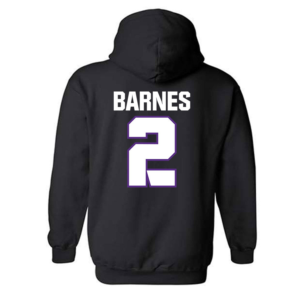 TCU - NCAA Football : Kevorian Barnes - Sports Shersey Hooded Sweatshirt-1