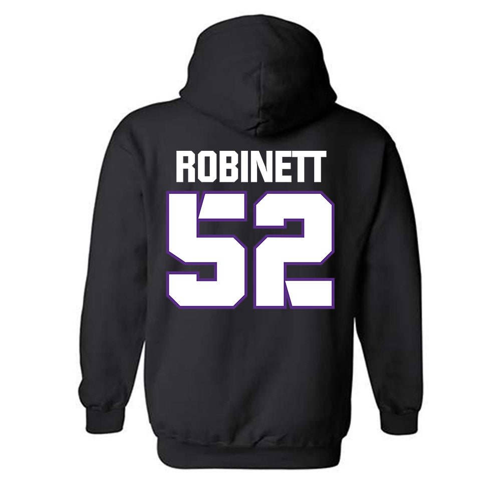 TCU - NCAA Football : Blake Robinett - Sports Shersey Hooded Sweatshirt-1