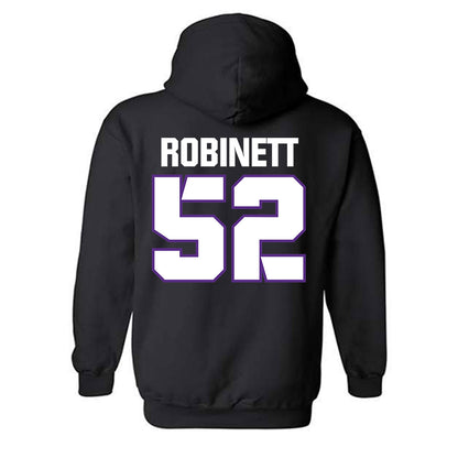 TCU - NCAA Football : Blake Robinett - Sports Shersey Hooded Sweatshirt-1
