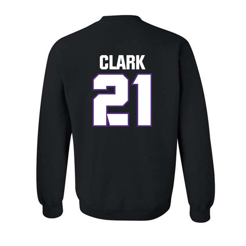 TCU - NCAA Football : Bud Clark - Sports Shersey Crewneck Sweatshirt