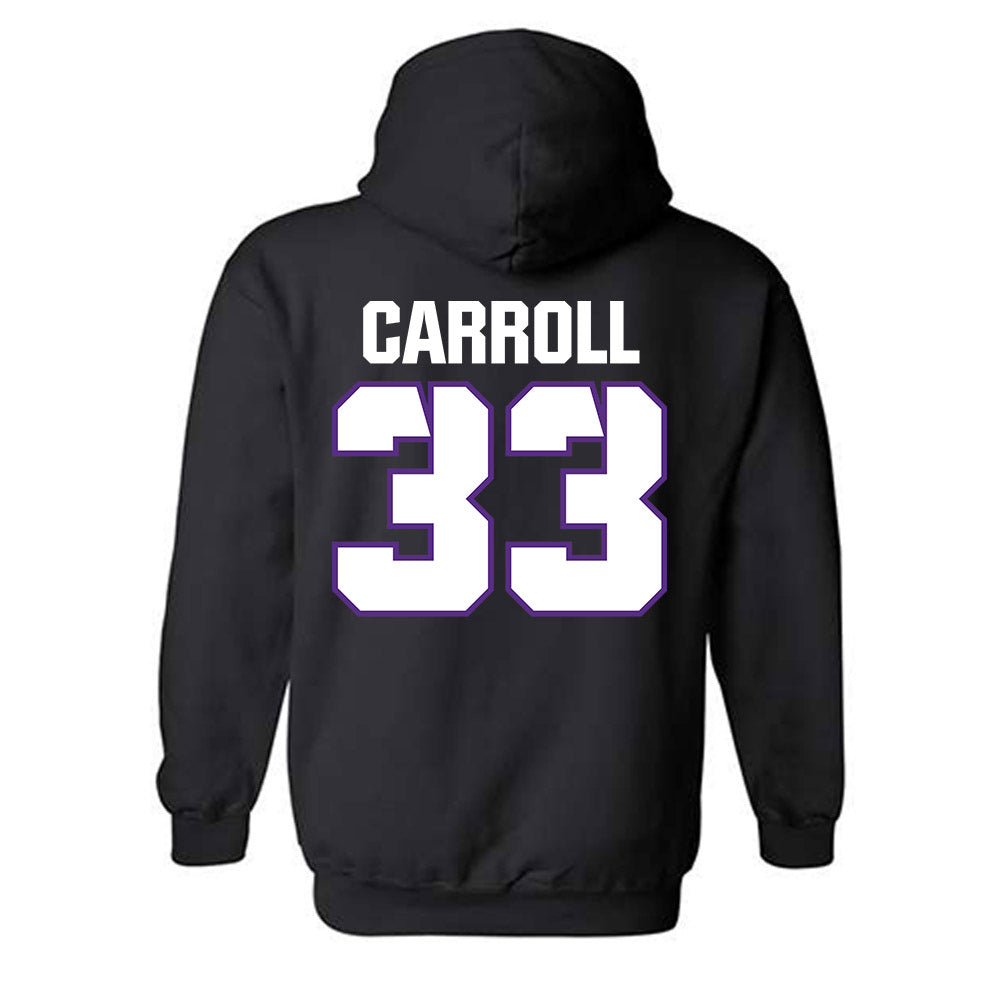 TCU - NCAA Football : Maxwell Carroll - Sports Shersey Hooded Sweatshirt-1