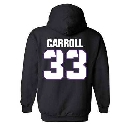 TCU - NCAA Football : Maxwell Carroll - Sports Shersey Hooded Sweatshirt-1